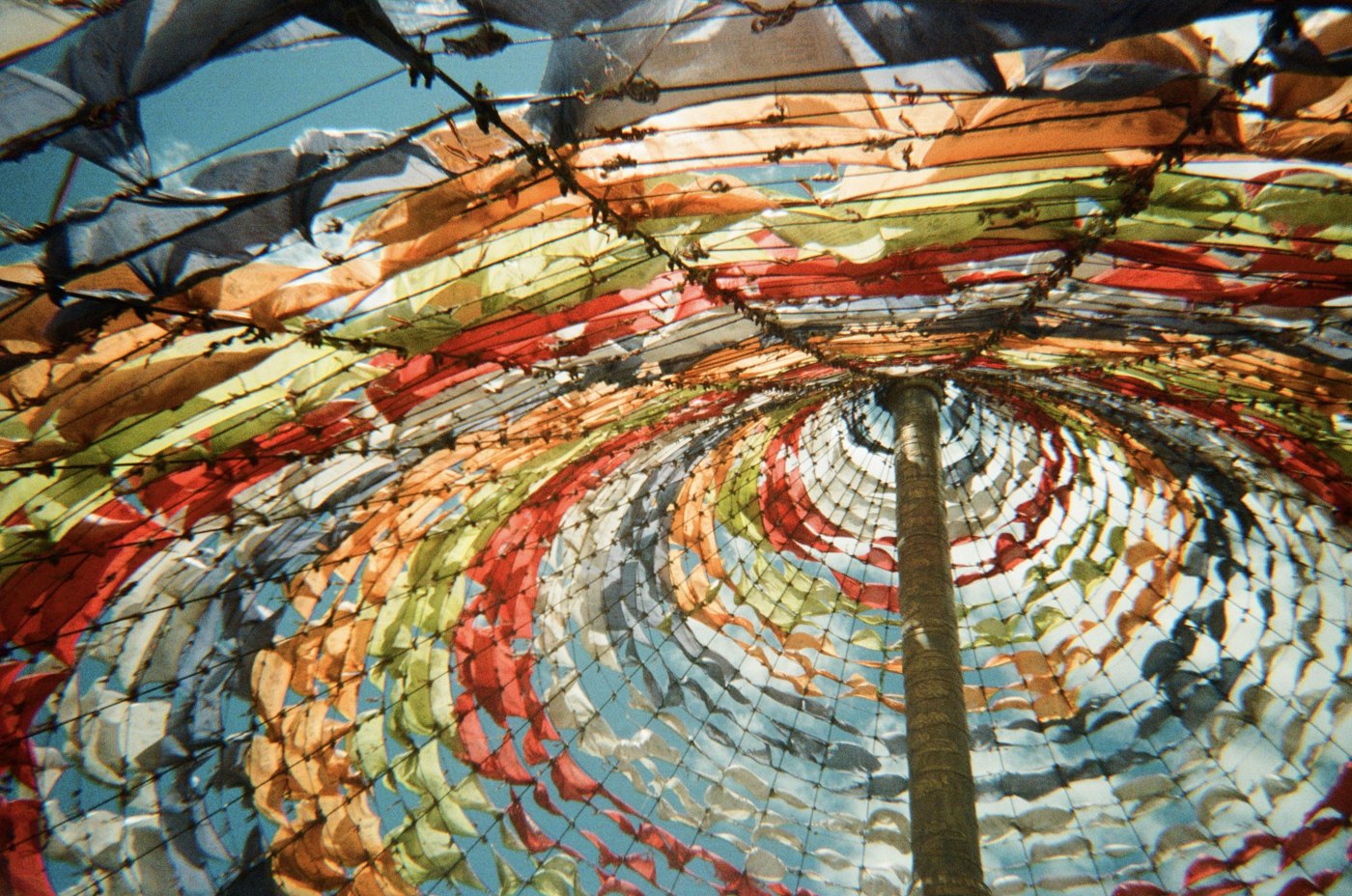 Prayer flags, Qinghai Province, China
